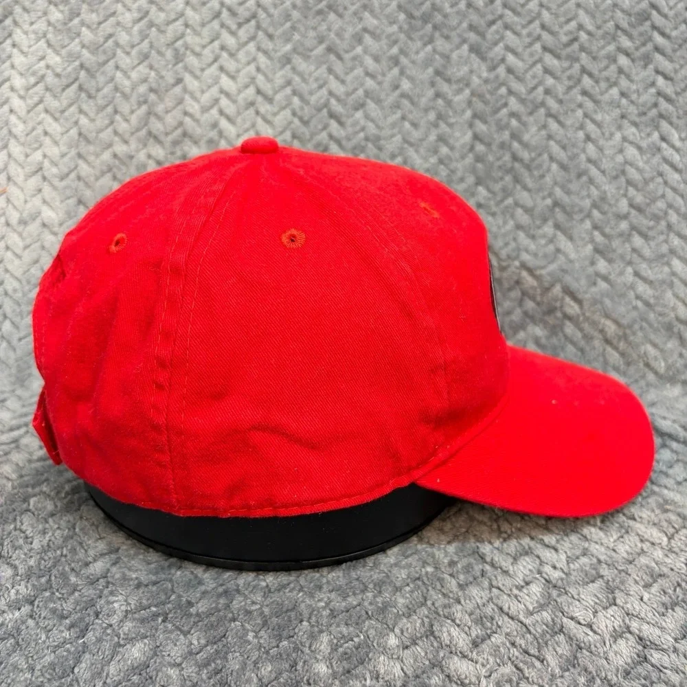 Raising Cane's Chicken Fingers Red Baseball Hat One Love Adjustable Cap